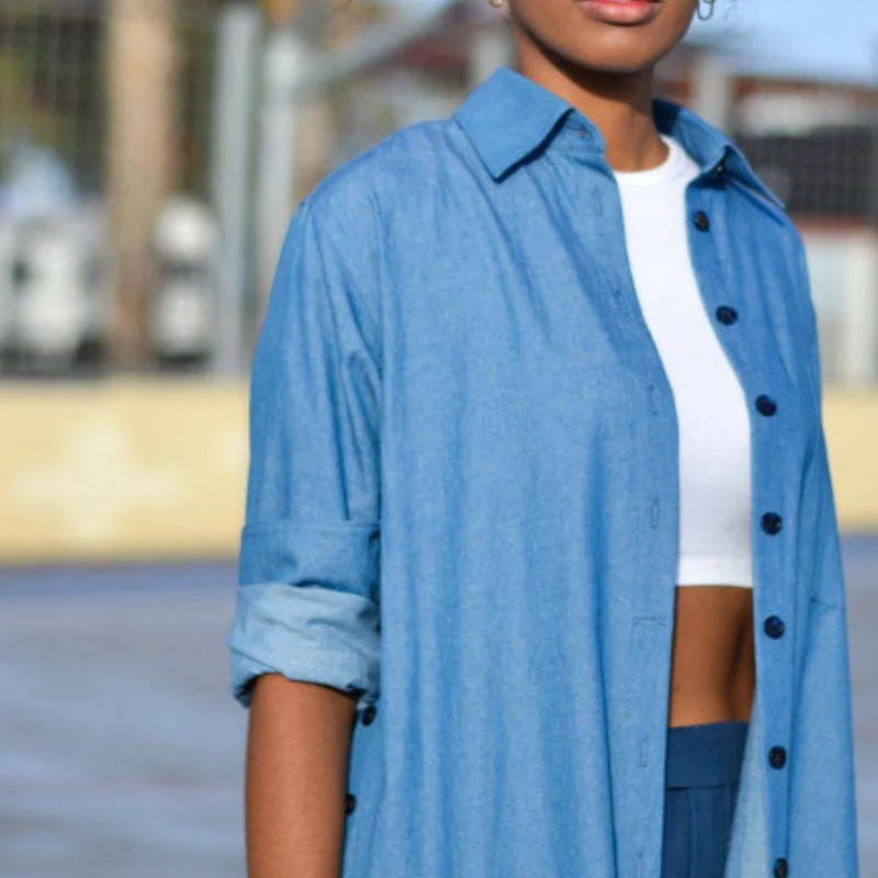PATRON DE COUTURE PDF | Chemise Mestre | Pauline Alice | TRILINGUE (FR/EN/ES)