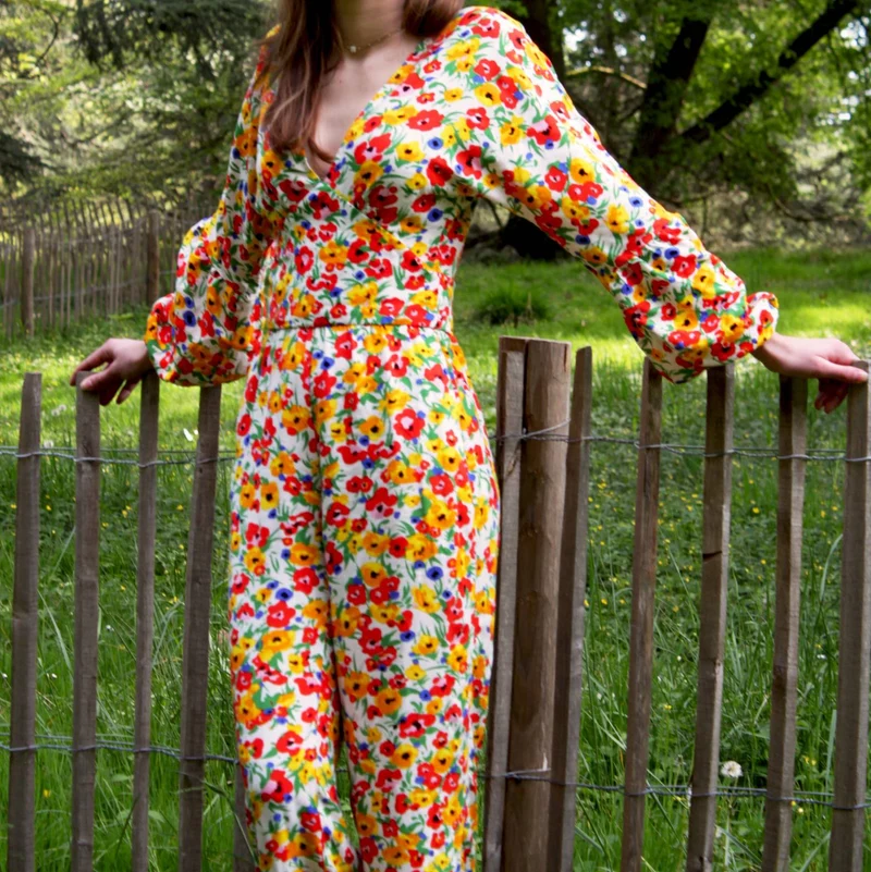 Patron de couture PDF | La Combinaison Flora | Cha'coud | Français Uniquement