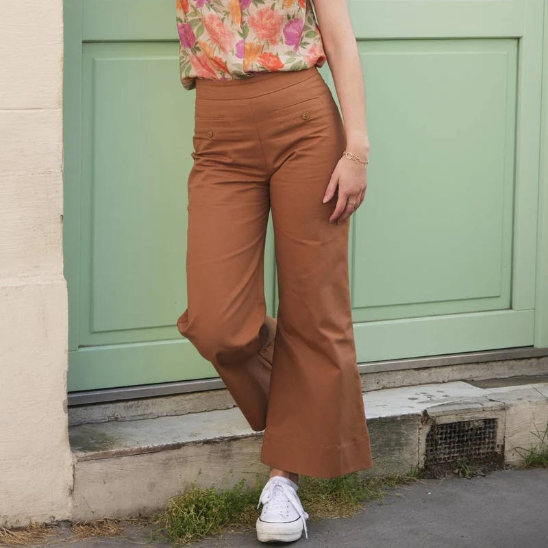 Patron de couture PDF | Le Pantalon Charly | Cha'coud | Version française uniquement