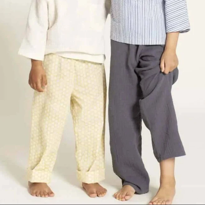 Patron de couture PDF | Pantalon de pyjama enfant | Wardrobe by Me