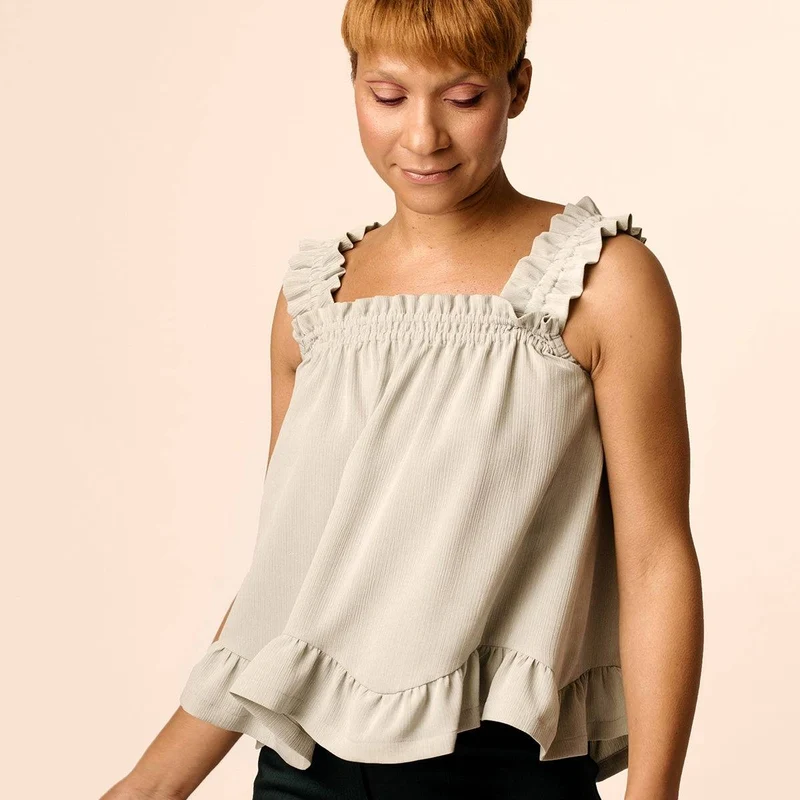Patron de couture PDF | Robe et haut froncés Ilma | Named Clothing
