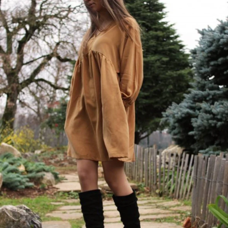 PATRON DE COUTURE PDF | Robe Elaia | Cha’Coud | FRANÇAIS SEULEMENT