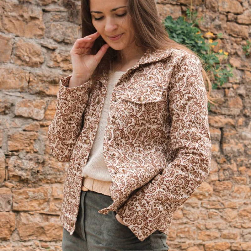 Patron de couture PDF | La veste Elsa | Cha'Coud | Français Seulement