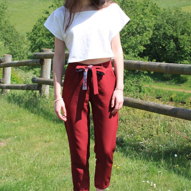 Patron de couture PDF | Le pantalon Sophie | Cha'coud | Francais Seulement