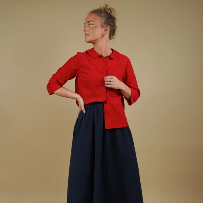 Patron de couture PDF | Blouse Dukke | Wardrobe by Me