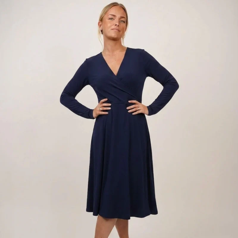 Patron de couture PDF | Robe portefeuille Wanda | Wardobe by Me
