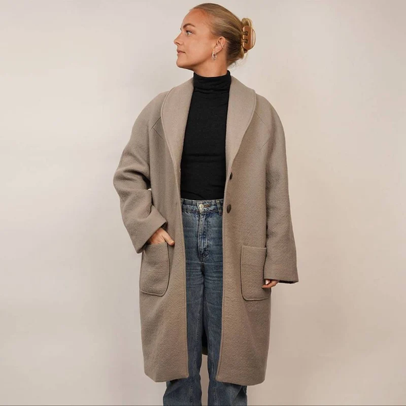 Patron de couture PDF | Manteau Cocoon | Wardrobe by Me