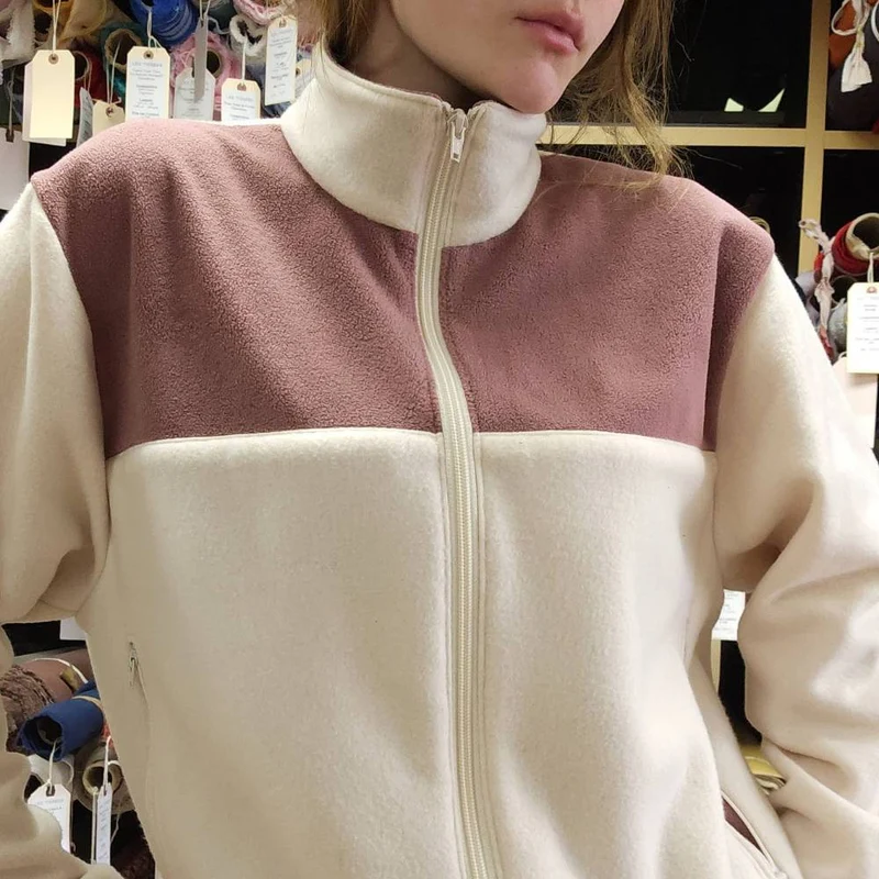PATRON DE COUTURE PDF | Veste et gilet en polar pour adulte | The Green Pepper
