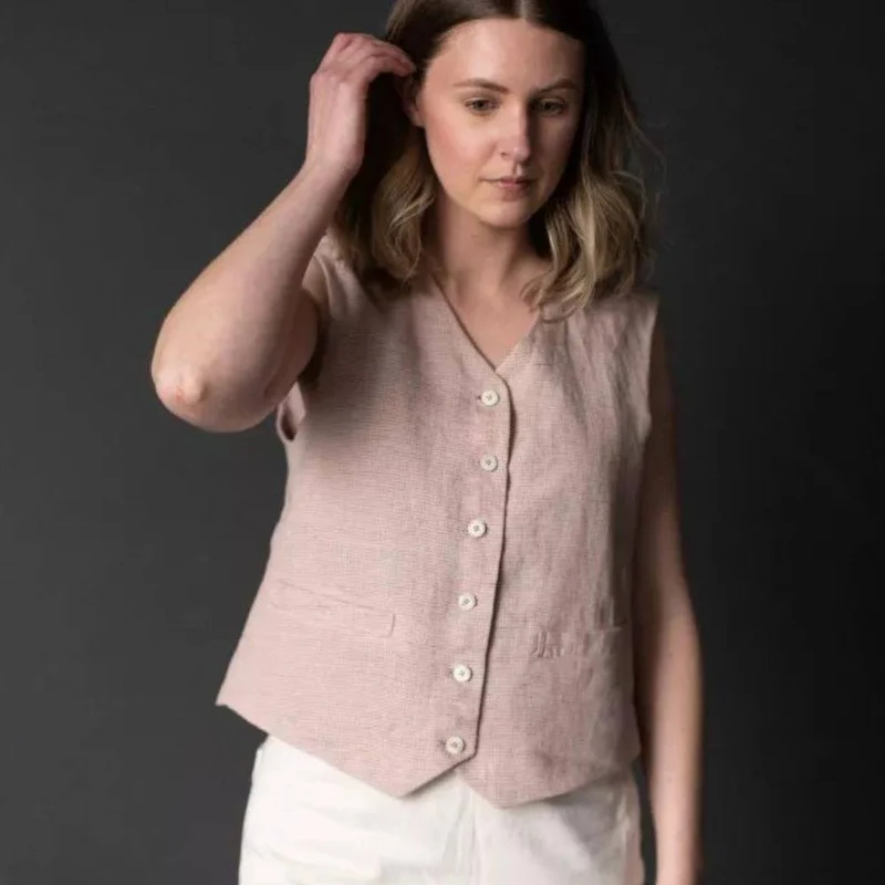 PATRON DE COUTURE PDF | Gilet tailleur MILLER | Merchant & Mills | UK 6–18