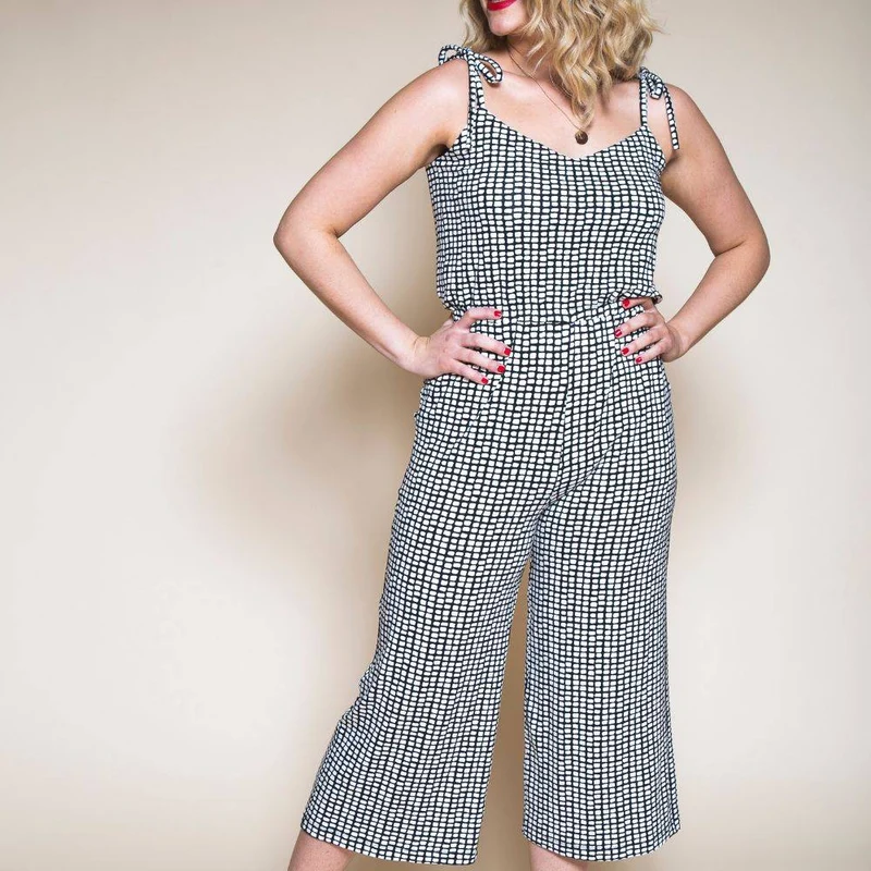 PATRON DE COUTURE PDF | Combinaison & Robe Maxi Sallie | Closet Core | BILINGUE (FR / EN)