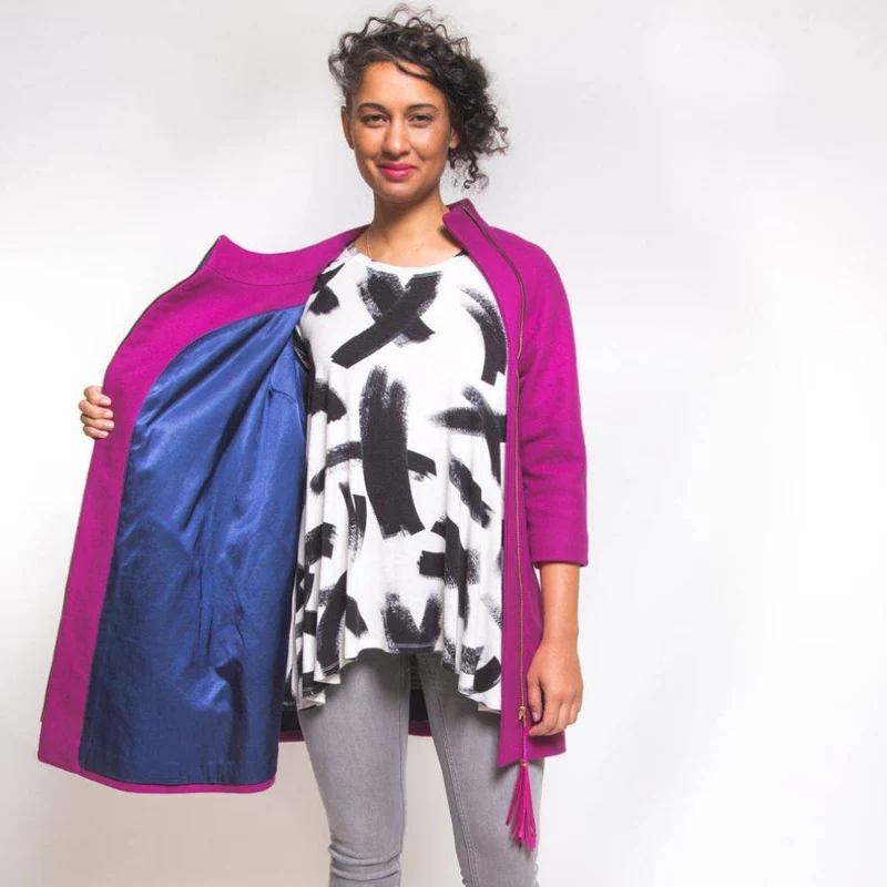 PATRON DE COUTURE PDF | Manteau Clare | Closet Core Patterns | BILINGUE (FR / EN)