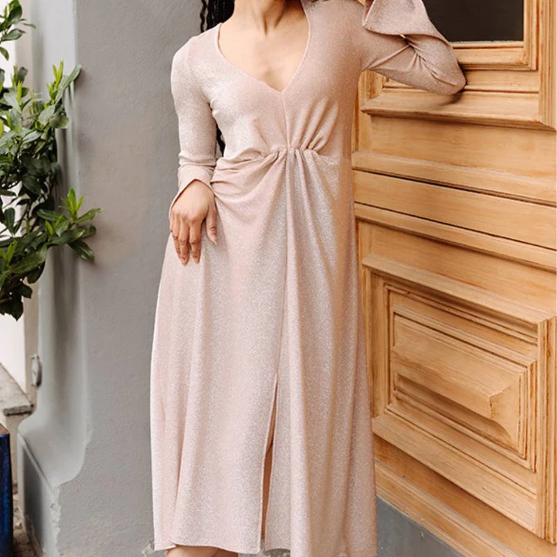 Patron de couture PDF | Robe midi en jersey FIONA | Juliana Martejevs
