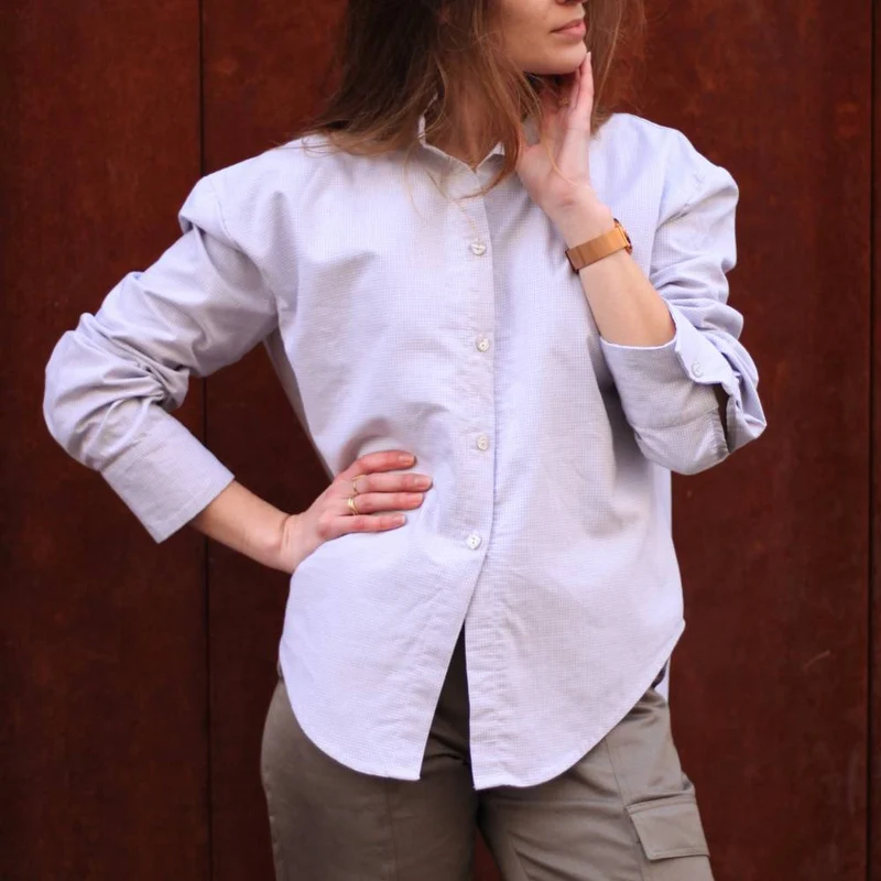 PATRON DE COUTURE PDF | Chemise Sanaé | Cha’Coud | FRANÇAIS SEULEMENT