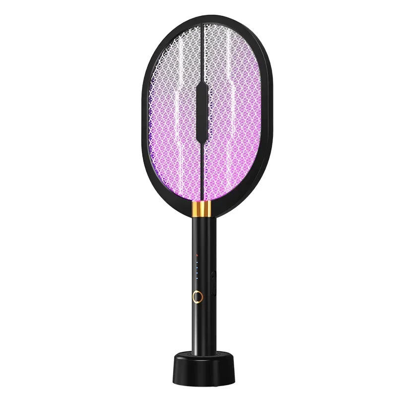 Lampe Anti-Moustique Style Raquette Lumineuse