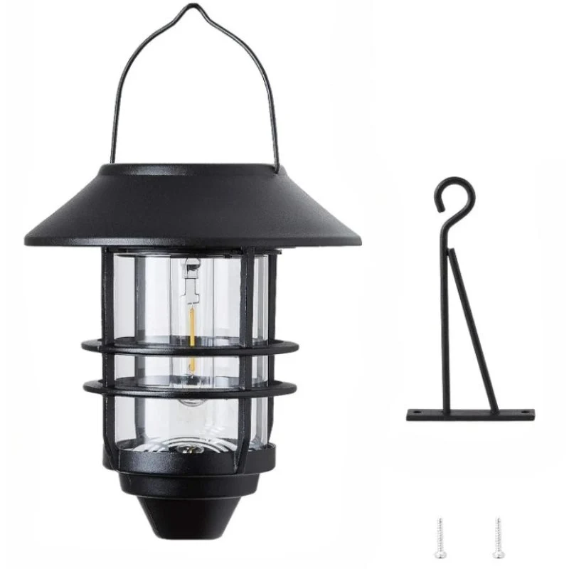 Lanterne Solaire Extérieur LED avec Fixation Murale