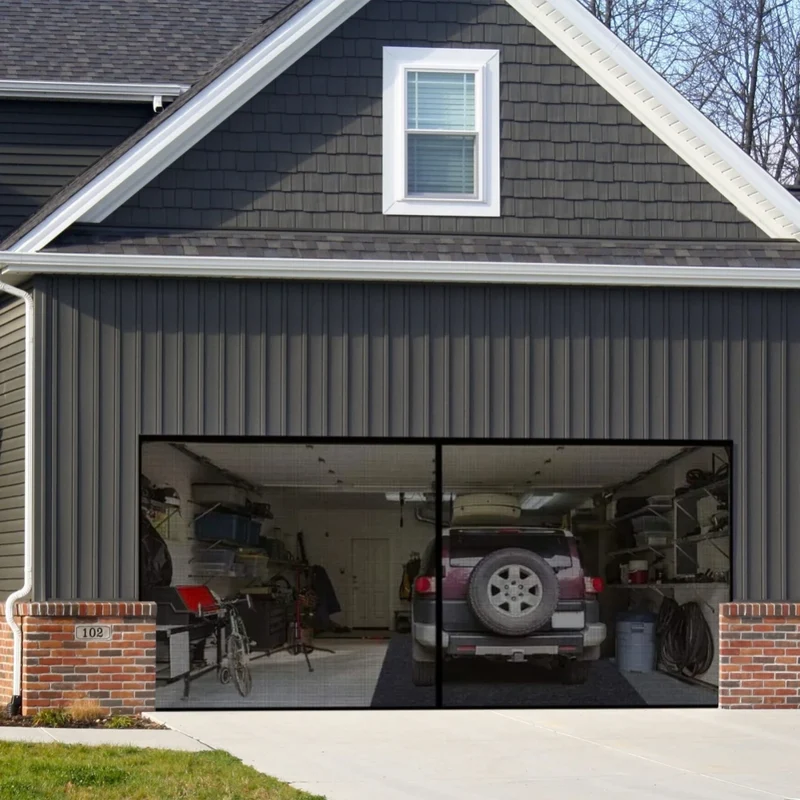 Moustiquaire de porte de garage 2x4m
