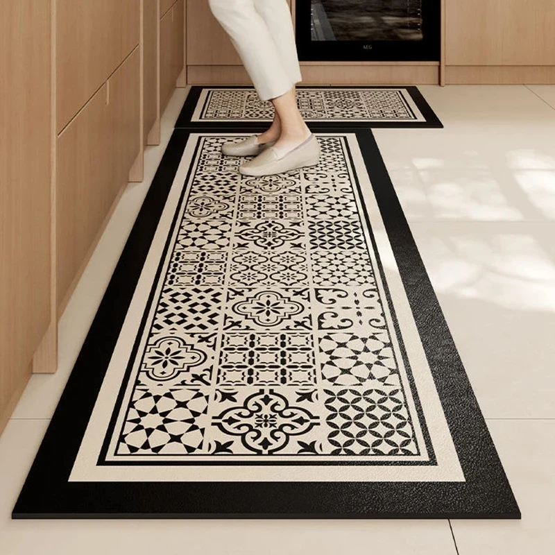Tapis Cuisine Tendance avec Motifs Élégants