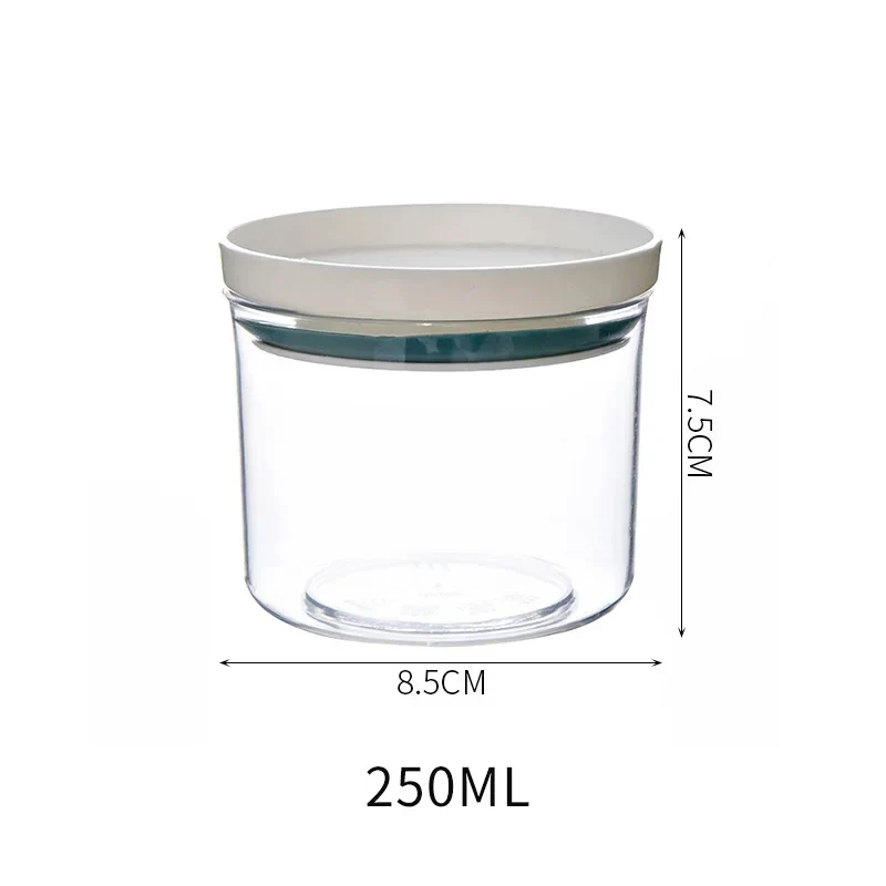 Rangement de Cuisine Style Bocal Transparent