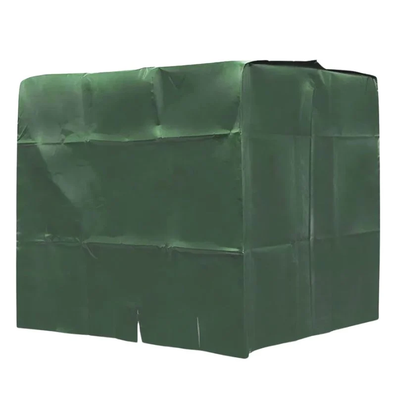 Housse pour Réservoir d'Eau de Pluie Verte 120 x 100 x 116 cm