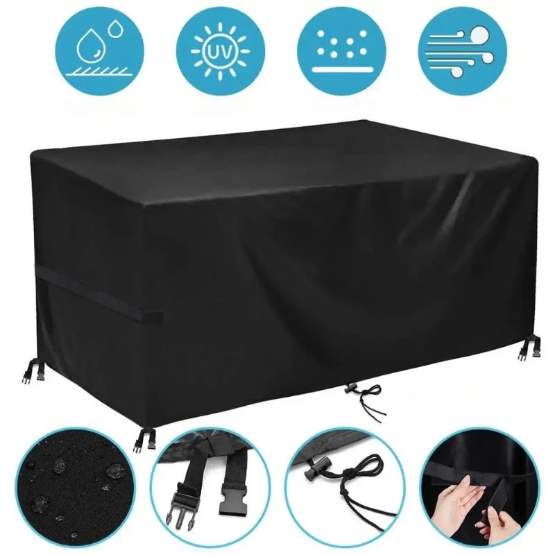 Housse de Protection Rectangulaire et Pratique 242 x 182 x 100 cm