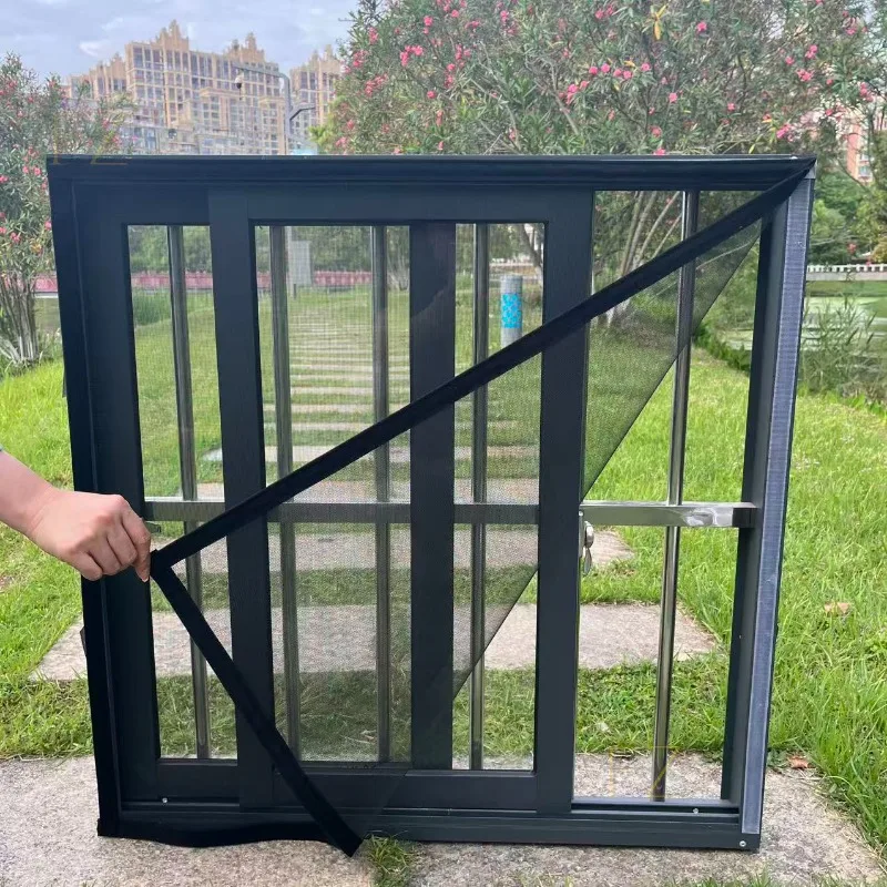 Moustiquaire Fenêtre Invisible Nano PP Mesh - Installation Facile Sans Percage