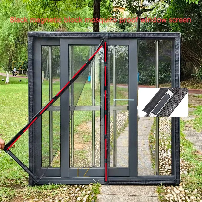 Moustiquaire Fenêtre Magnétique Personnalisable - Installation Facile Sans Percage