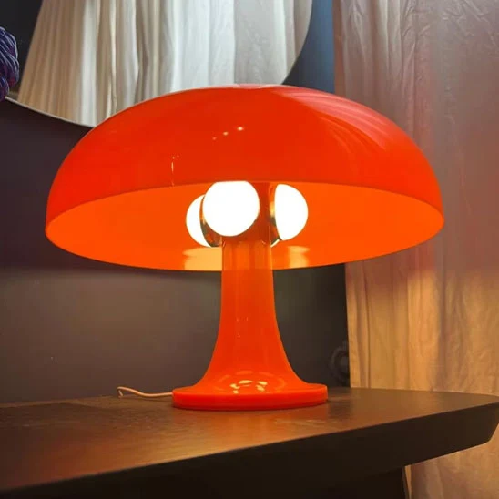 Lampe champignon LED de style vintage