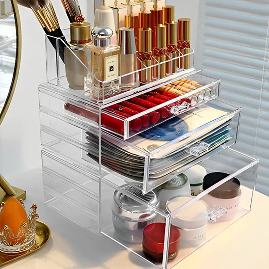 Organisateur Maquillage multifonctionnelle, portable et pratique