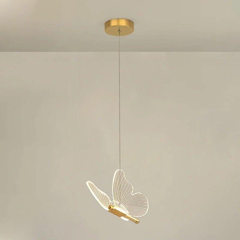 Lampe Suspendue LED en Forme de Papillon