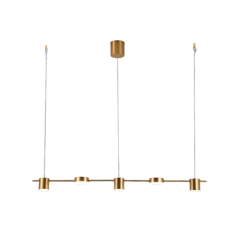 Lampe Suspendue LED Dorée et Luxueuse