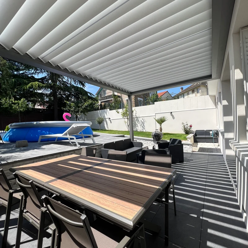 PERGOLA BIOCLIMATIQUE 94 - LIMEIL-BRÉVANNES