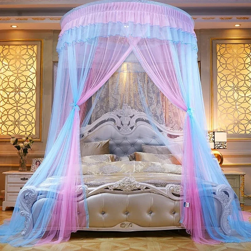 Moustiquaire royale féerique de lit 2 place suspendu