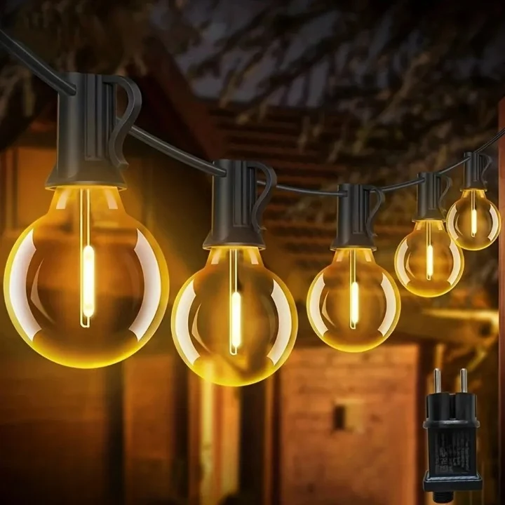 Guirlande LED Étanche et Polyvalente de Quinze Mètres