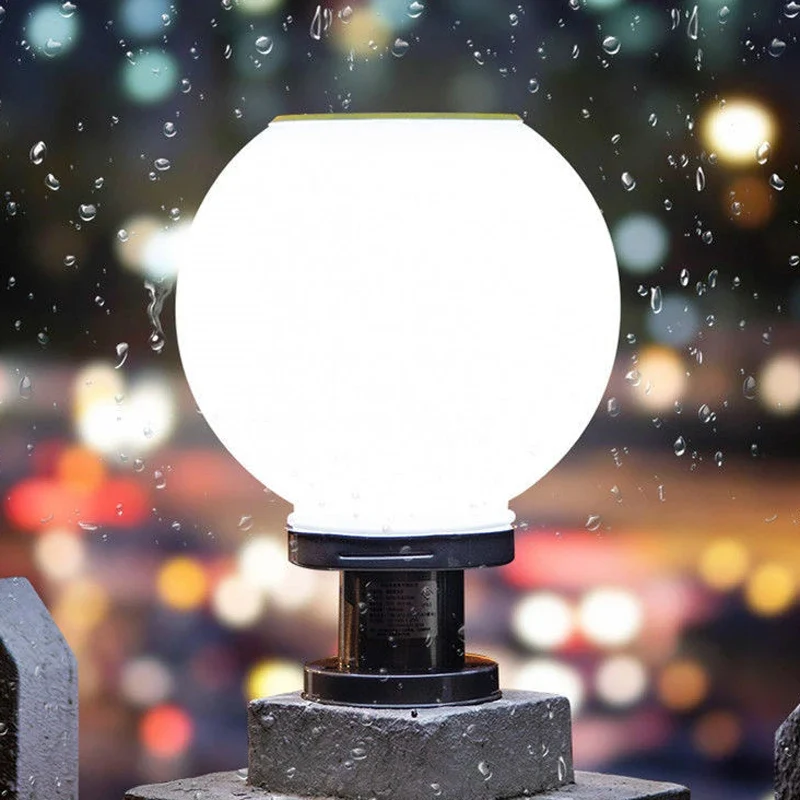 Boule Lumineuse Extérieur Sur Pied à Énergie Solaire