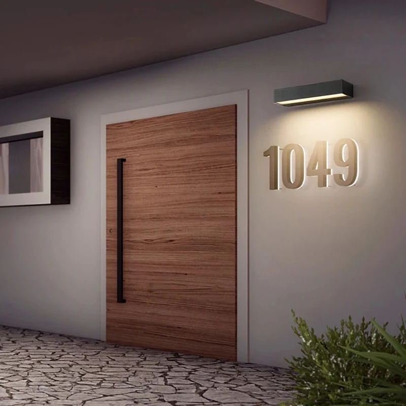Applique Murale LED de Style Moderne en Aluminium