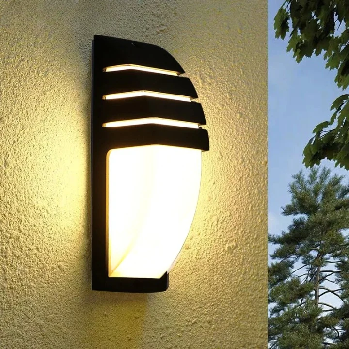 Applique Extérieur Murale LED Étanche avec Détecteur de Mouvement de Style Moderne