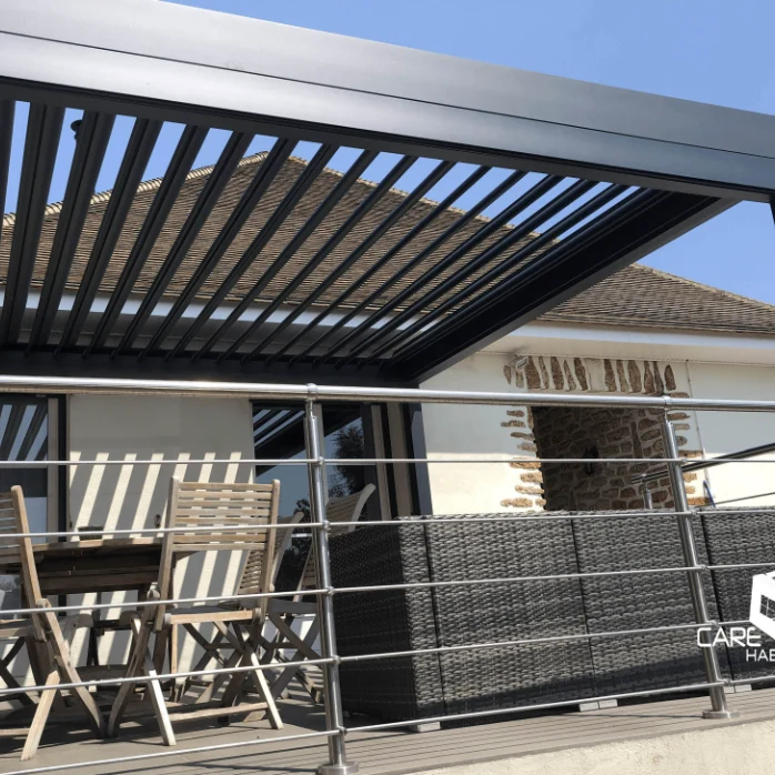 PERGOLA B600 À LAMES RÉTRACTABLES À SAINT-MAUR-DES-FOSSÉS (94)