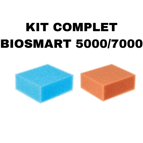 Kit complet de mousses de remplacement pour BioSmart 5000/7000