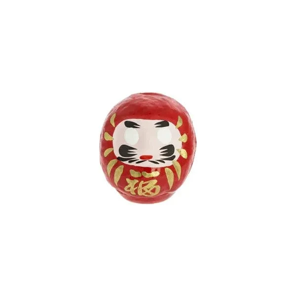 Daruma Traditionnel Rouge - Moyen, Chance