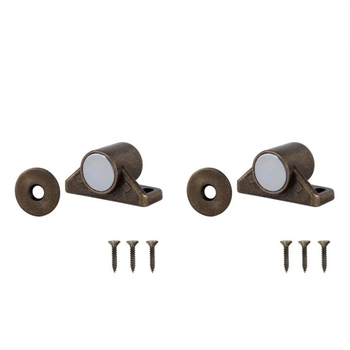 Lot de Deux Aimants Porte Placard Style Antique