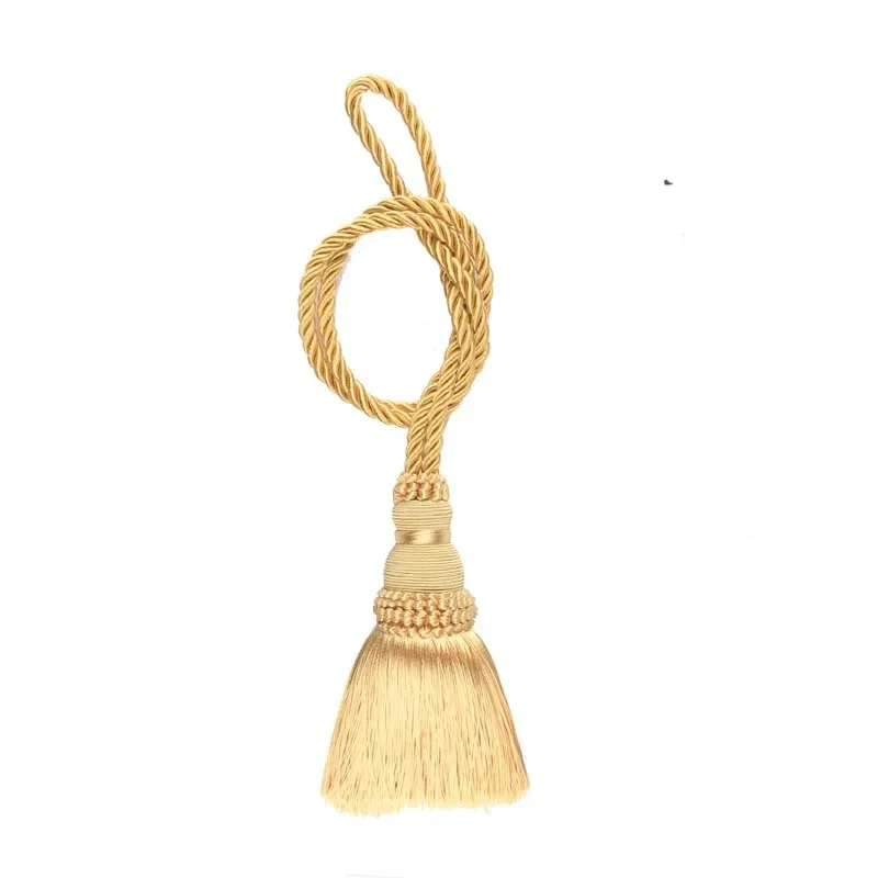 Embrasse Rideau Effet Corde avec Pompon