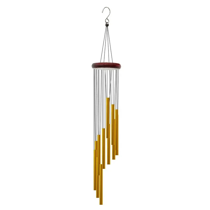 Carillon à Vent à Douze Tubes avec Crochet