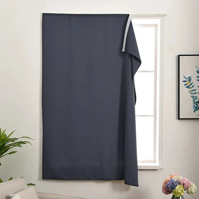 Rideau sans Percer de Style Moderne avec Velcro