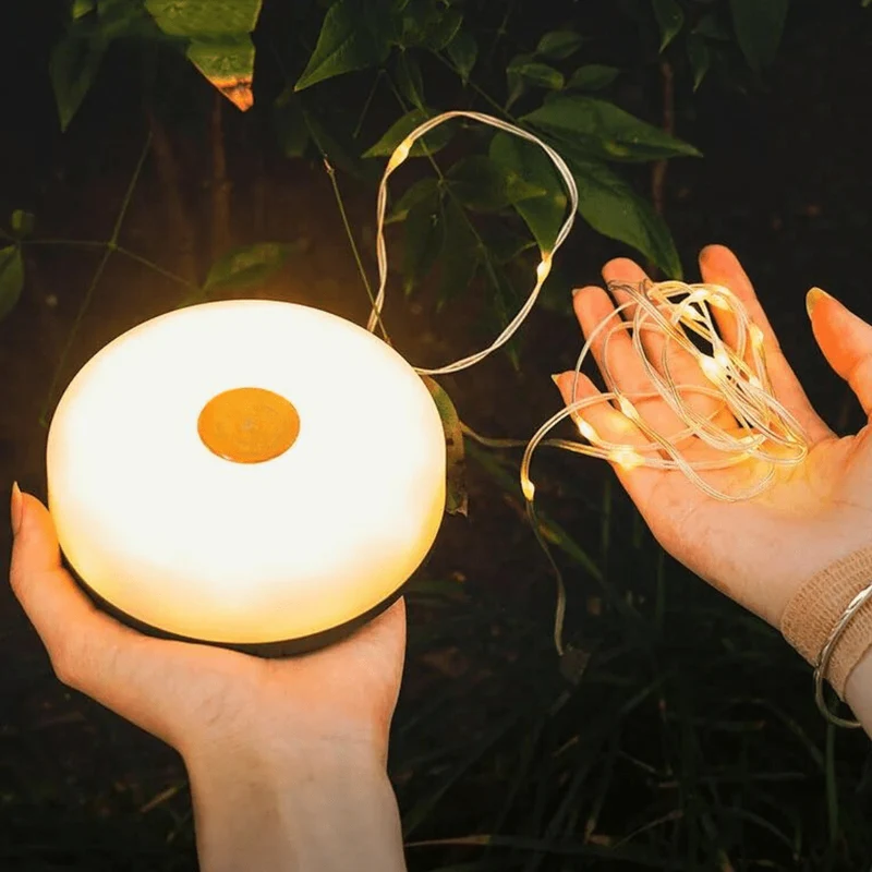Lampe de Camping Ultra-Pratique avec Guirlande Intégrée