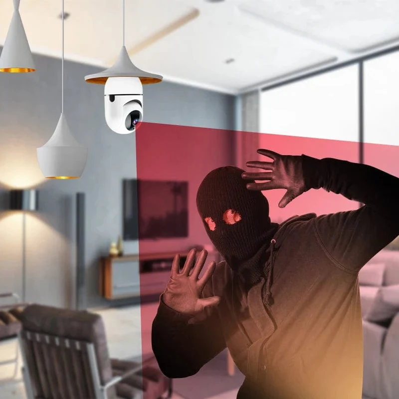 Caméra-Ampoule 360° Wifi Innovante