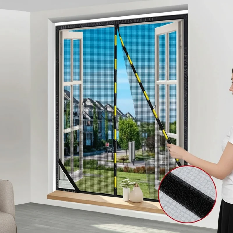 Moustiquaire Magnétique sur Mesure pour Fenêtre - Installation Facile