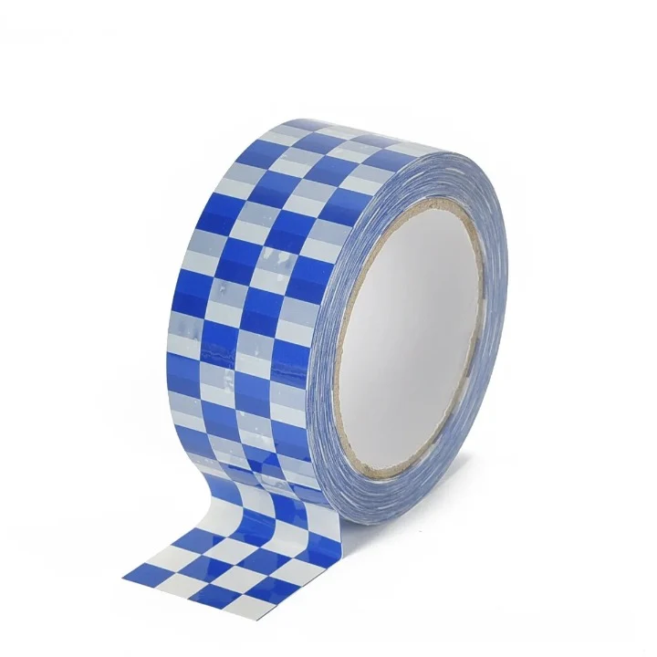 Rouleau Adhésif Style Damier Coloré