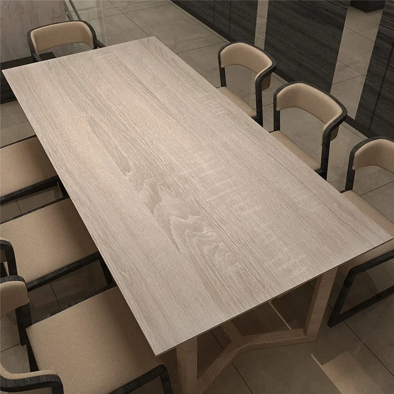 Lot de Cinq Mètres carrés de Papier Adhésif pour Meuble Style Bois en Vinyle