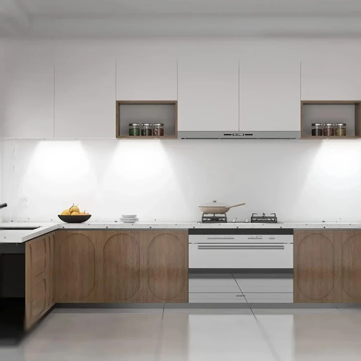 Réglette Lumineuse avec Trois Luminaires Rechargeable et Connectée