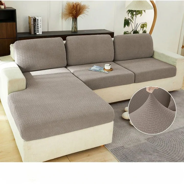 Housse de Canapé Extensible de Style Moderne avec Motifs de Briques